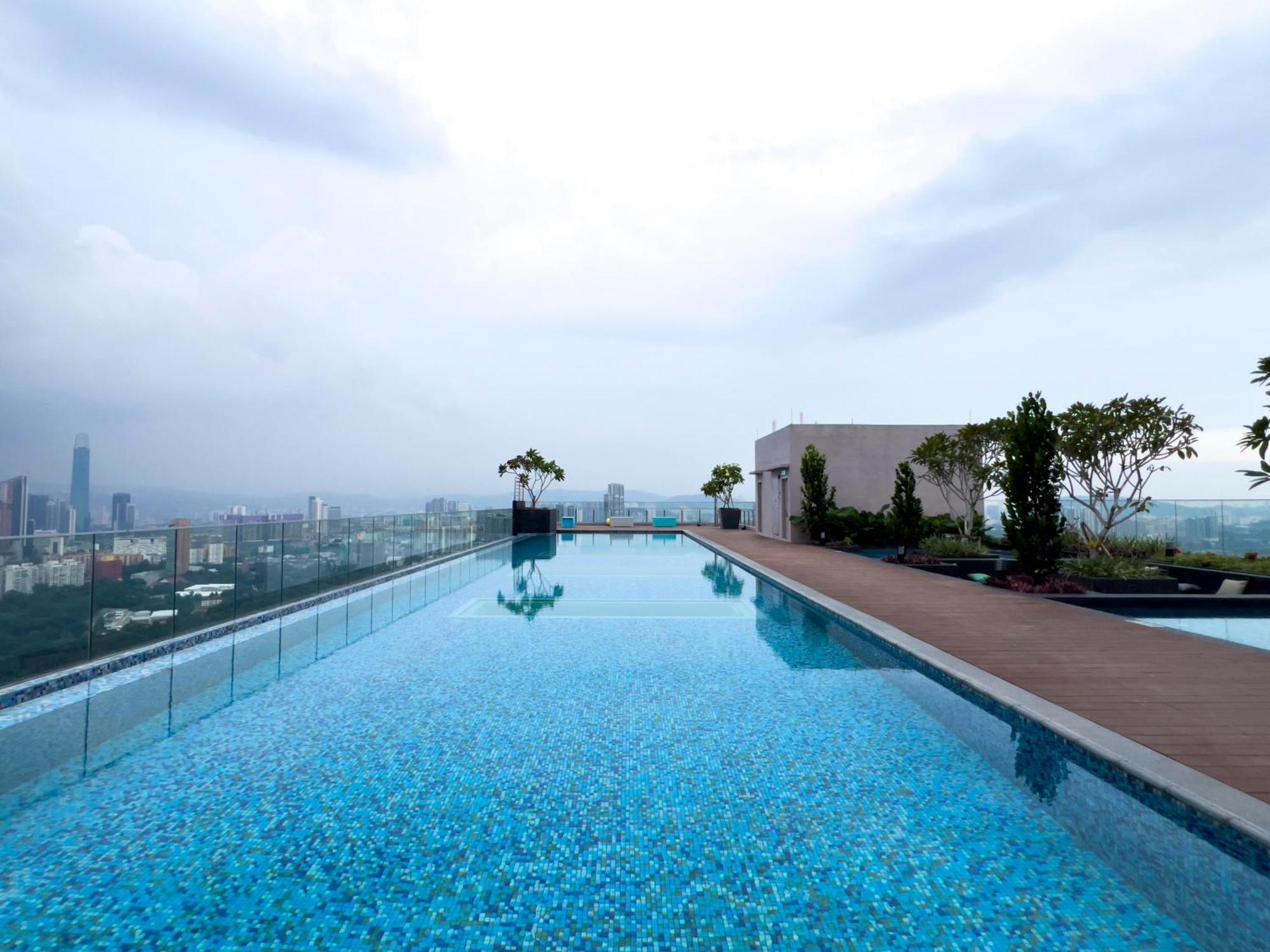 Sky Pool Suites Kl Sentral - Riveria City Kuala Lumpur Eksteriør bilde