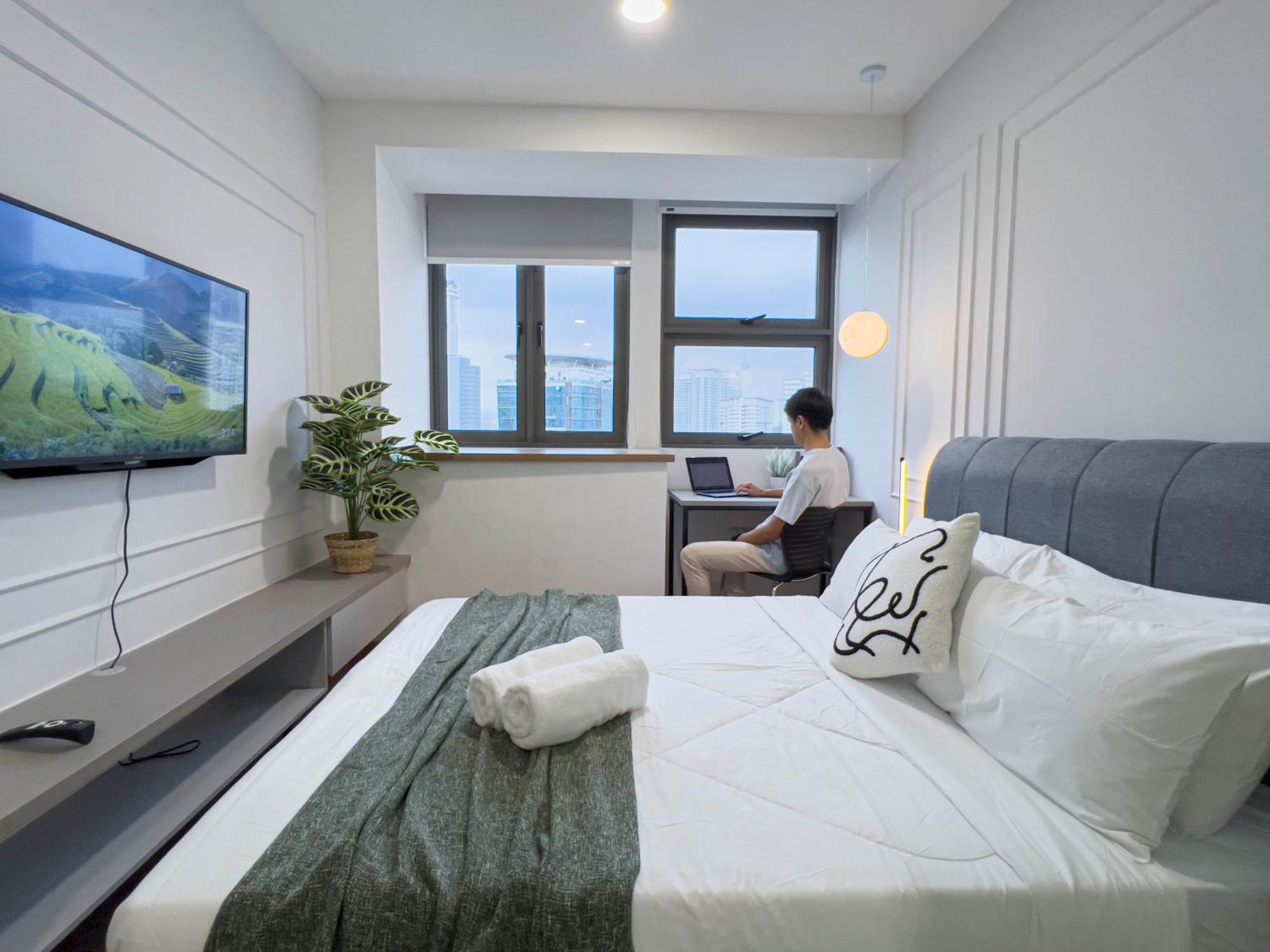 Sky Pool Suites Kl Sentral - Riveria City Kuala Lumpur Eksteriør bilde